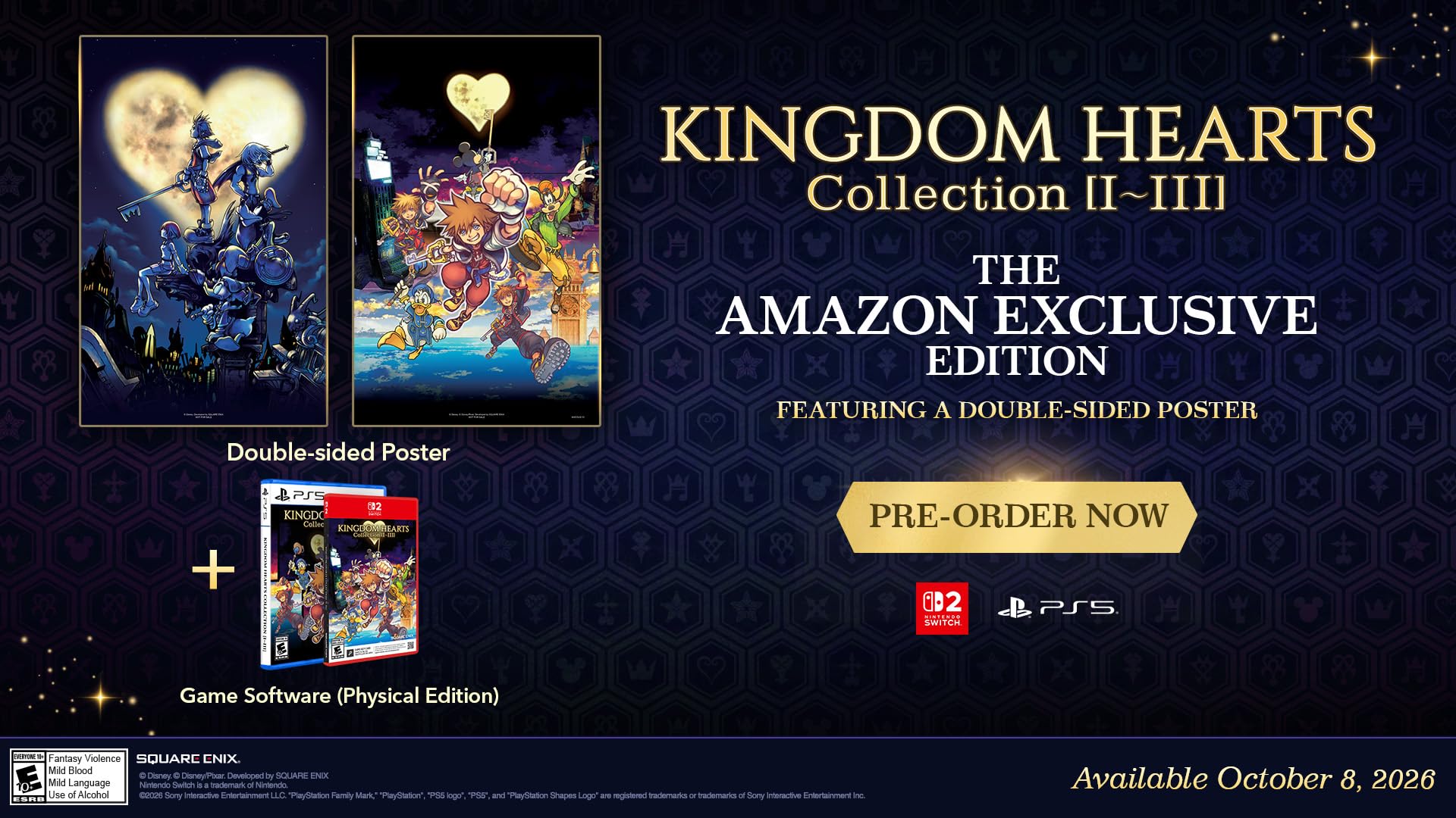 Amazon.com: KINGDOM HEARTS Collection [I–III] Amazon Exclusive